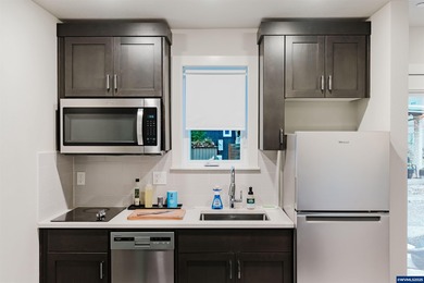 This 1 bedroom, 1.5 bathroom home was built in 2022 and designed