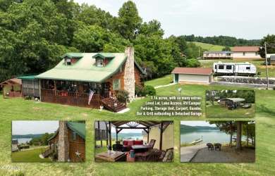 Welcome to this Charming Log Home, with amazing front porch - Lake Home For Sale in Sharps Chapel, Tennessee