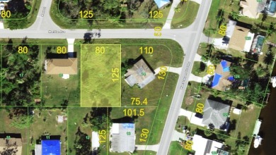Port Charlotte Waterway Lakes Area Lot For Sale in Port Charlotte Florida