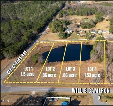(private lake, pond, coastal) Lot For Sale in Lillington North Carolina