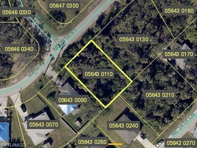 Cape Coral Area Lot For Sale in Cape Coral Florida