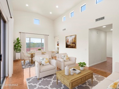 Enjoy spectacular, unobstructed views of the Rincon mountains