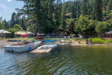 Lower Twin Lakesl, South end Area, 45' Frontage,  Level lot with - Lake Home For Sale in Rathdrum, Idaho