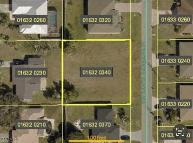 Cape Coral Area Lot For Sale in Cape Coral Florida