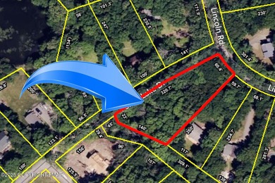 Winona Lakes Forest Lake Lot For Sale in East Stroudsburg Pennsylvania