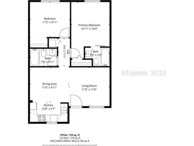 Beautifully renovated 2 bedroom, 2 bath villa in the gated - photo 20