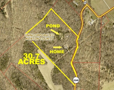 (private lake, pond, creek) Home For Sale in Morning View Kentucky