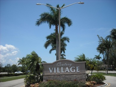 Century Village Lake Condo For Sale in West Palm Beach Florida