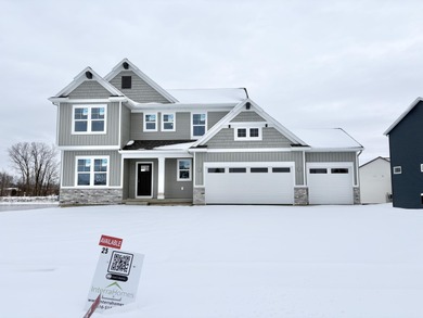 (private lake, pond, creek) Home Sale Pending in Byron Center Michigan