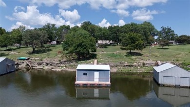 Lake Hudson Waterfront Building Lot w/ Enclosed Boat Dock: - Lake Lot For Sale in Adair, Oklahoma