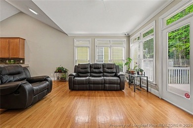 Rare main-level living in Treyburn with private wooded views and - photo 12