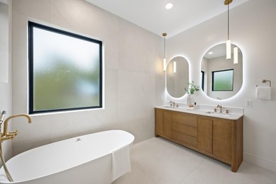 Striking newly constructed modern luxury residence situated on a - photo 39