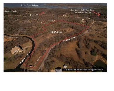 Lake Ray Roberts Acreage For Sale in Pilot Point Texas