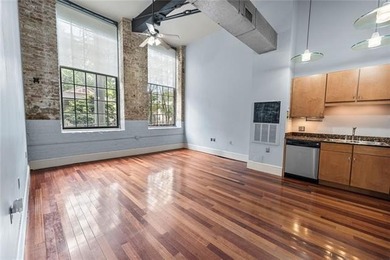 This Ground floor unit is a Must See in the Historic Cotton Mill