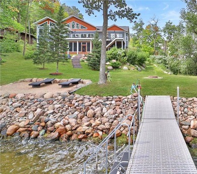 Fish Trap Lake Home For Sale in Cushing Minnesota