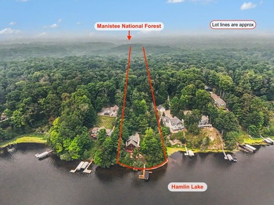 HAMLIN LAKE - This custom-built 4-Bedroom, 3-Bathroom log home - photo 3