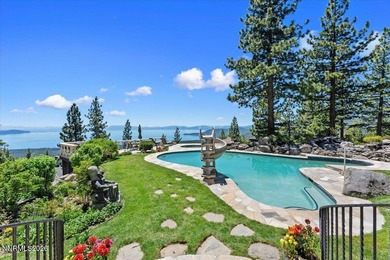 Above the eastern shore of Lake Tahoe, this estate has been a - photo 44