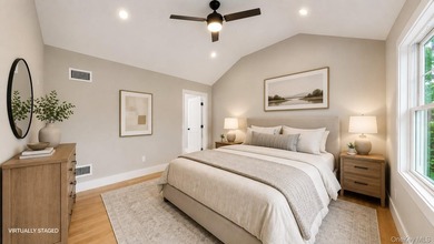 Custom-built Victorian-style home with a charming - photo 18
