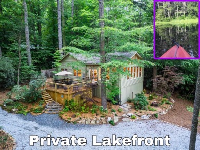 (private lake, pond, creek) Home Sale Pending in Cashiers North Carolina