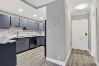 This condominium features an open kitchen, equipped with new - photo 4