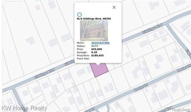 White Lake - Oakland County Lot For Sale in Highland Michigan