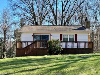 Cute ranch home at Lake Mohawk situated on a double lot with - Lake Home For Sale in Malvern, Ohio