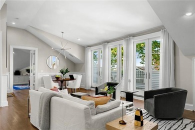 Sophisticated Penthouse unit with soaring ceilings, oversized