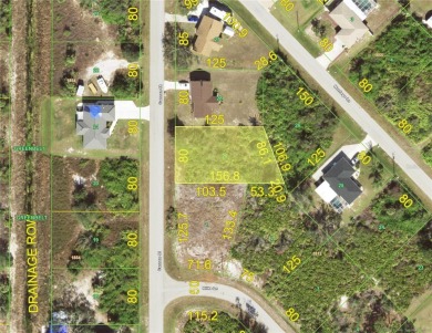 Port Charlotte Waterway Lakes Area Lot For Sale in Port Charlotte Florida
