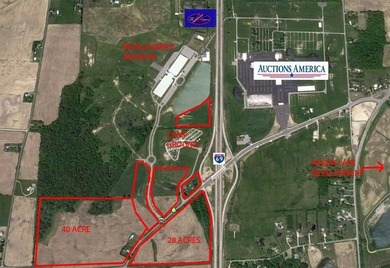 (private lake, pond, creek) Commercial For Sale in Auburn Indiana
