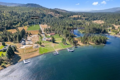 Situated along the shores of the Pend Oreille River awaits this - Lake Acreage Sale Pending in Sagle, Idaho