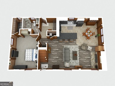 Rustic charm meets modern comfort in this beautiful log home - photo 31