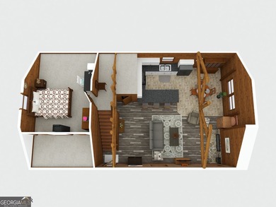 Rustic charm meets modern comfort in this beautiful log home - photo 32