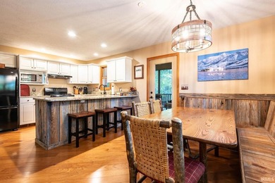 This stunning rustic-contemporary retreat sits on a private - photo 13
