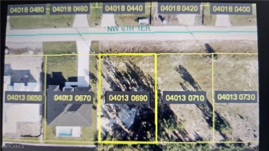 Cape Coral Lakes Area Lot For Sale in Cape Coral Florida