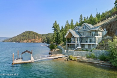 Lake Coeur d'Alene, Eddyville Area, 653' frontage, 3 Bedrooms - Lake Home For Sale in Harrison, Idaho