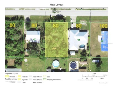 Port Charlotte Waterway Lakes Area Lot For Sale in Port Charlotte Florida