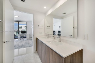 Enjoy expansive open bay views from the 48th floor at Aria on