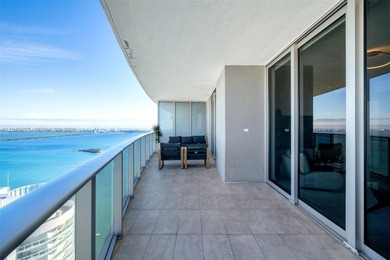 Enjoy expansive open bay views from the 48th floor at Aria on