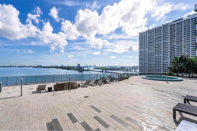 Enjoy expansive open bay views from the 48th floor at Aria on