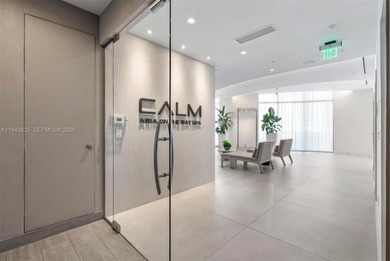 Enjoy expansive open bay views from the 48th floor at Aria on