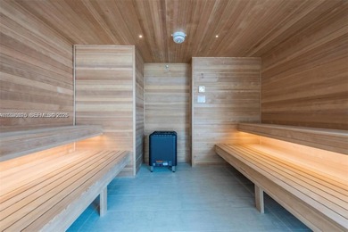 Enjoy expansive open bay views from the 48th floor at Aria on