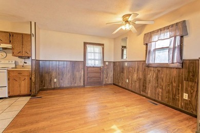 Step onto the front porch and take in the scenic views with a