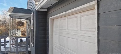 This Ranch-style property offers private rear deck, a newly