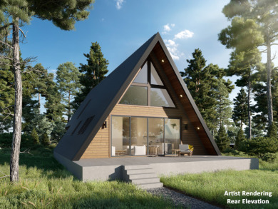 A-Frame New Construction Westwood Beach - Lake Home Sale Pending in Tool, Texas