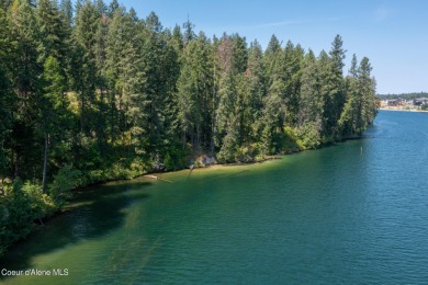 Spokane River Estate property, Lot 1,   277' of Private Frontage - Lake Acreage For Sale in Coeur d Alene, Idaho