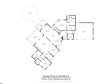 STONE AND BRICK FRONT with HARDIPLANK SIDES-this 3,714 sq ft - photo 49