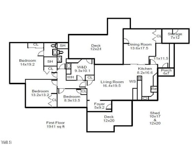 A move-in ready, one-level home with updates inside and out