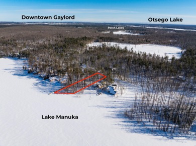 Manuka Lake Lot For Sale in Gaylord Michigan