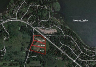 Lake Acreage For Sale in Forest Lake, Minnesota