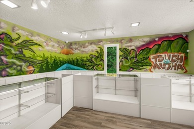 Highway 101 frontage commercial property with plenty of parking